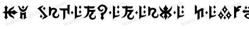 KH Interference Regular字体转换